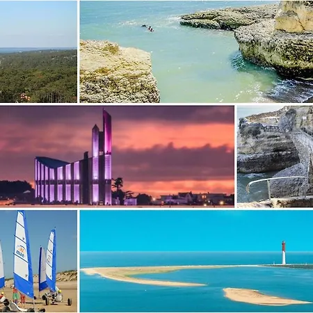 Prázdninový dům Bois Soleil - Jardin, Piscine Et Saint-Palais-sur-Mer